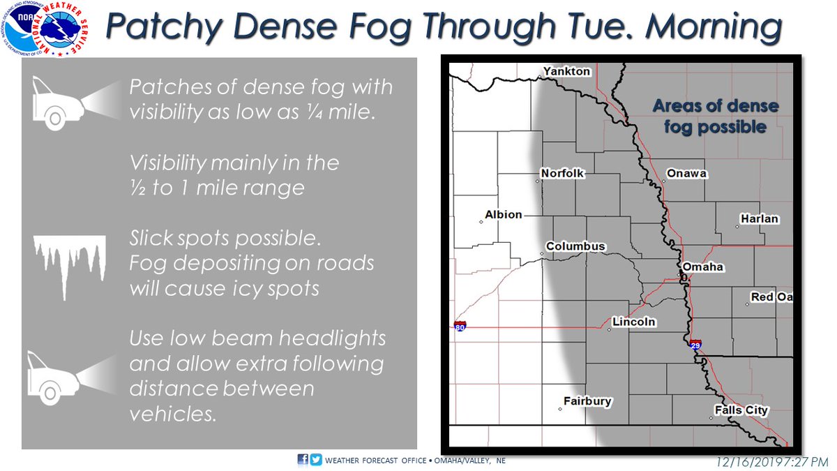 Be careful out there. Just took a call saying slick spots are starting to develop due to the fog. Patchy fog will continue to develop through the morning. Fog could be dense at times.