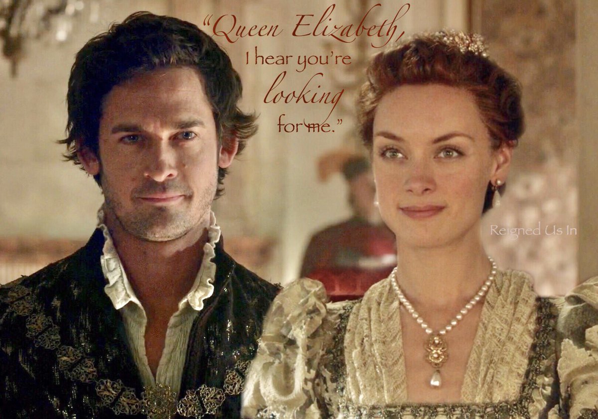 ReignedUsIn's tweet photo. “I hear you’re looking for me.” 😏 #darnley #elizabethI #plans @IamWillKemp @RachieSkarsten #Reign Rewatch 4x01 https://t.co/0U19yLuBN9
