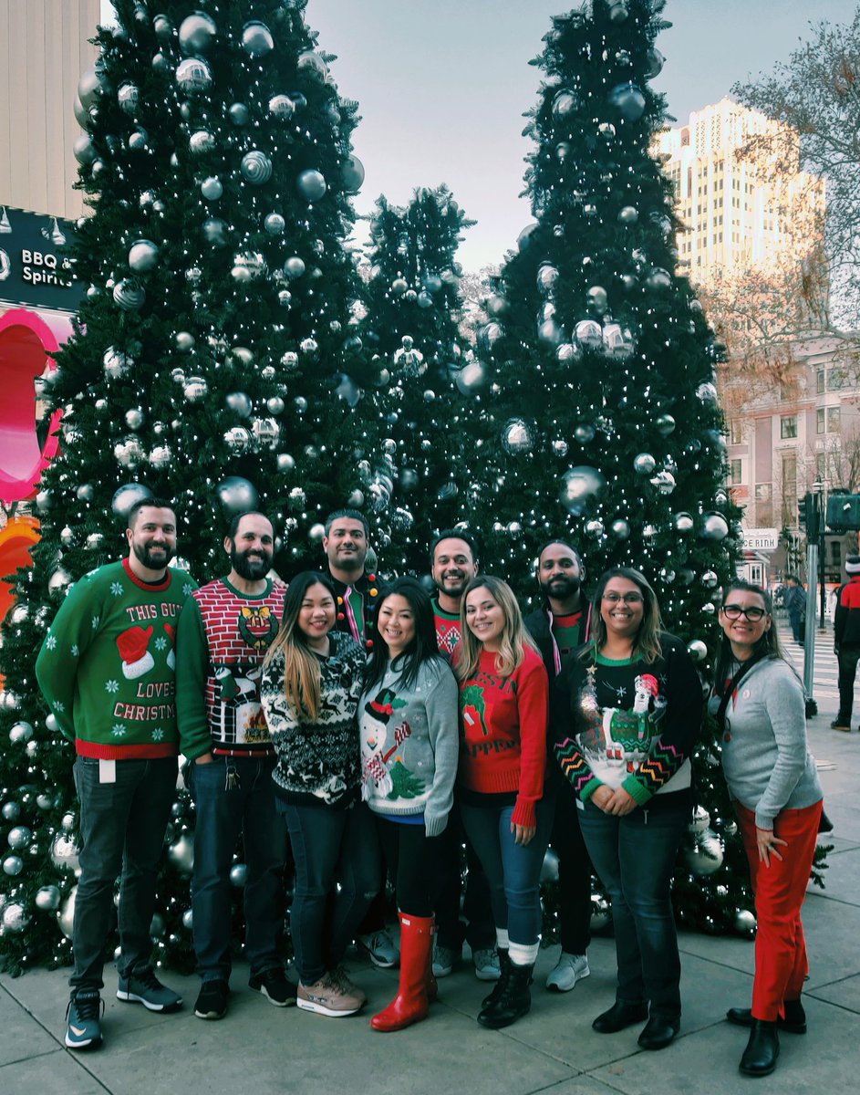Happy Holidays on behalf of your South Sacramento Team!! #HappyHolidays #JollyFun #SouthSac #YearOfCP #UglySweater #FindTheGrinch #FollowtheMagentaRoad @LeslieJohn214 <a href="/DerrickSeay1/">Derrick Seay</a> <a href="/s_salhan/">Sunny Salhan</a> <a href="/gjimene7/">Guadalupe Jimenez</a> <a href="/_nmontalban/">Nicole Montalban</a> <a href="/navdeepdosanjh/">Navdeep Dosanjh</a> <a href="/itspizzletime/">Paul Shalhout</a> <a href="/LT_ltran3/">Linda Tran</a> @adamnlara