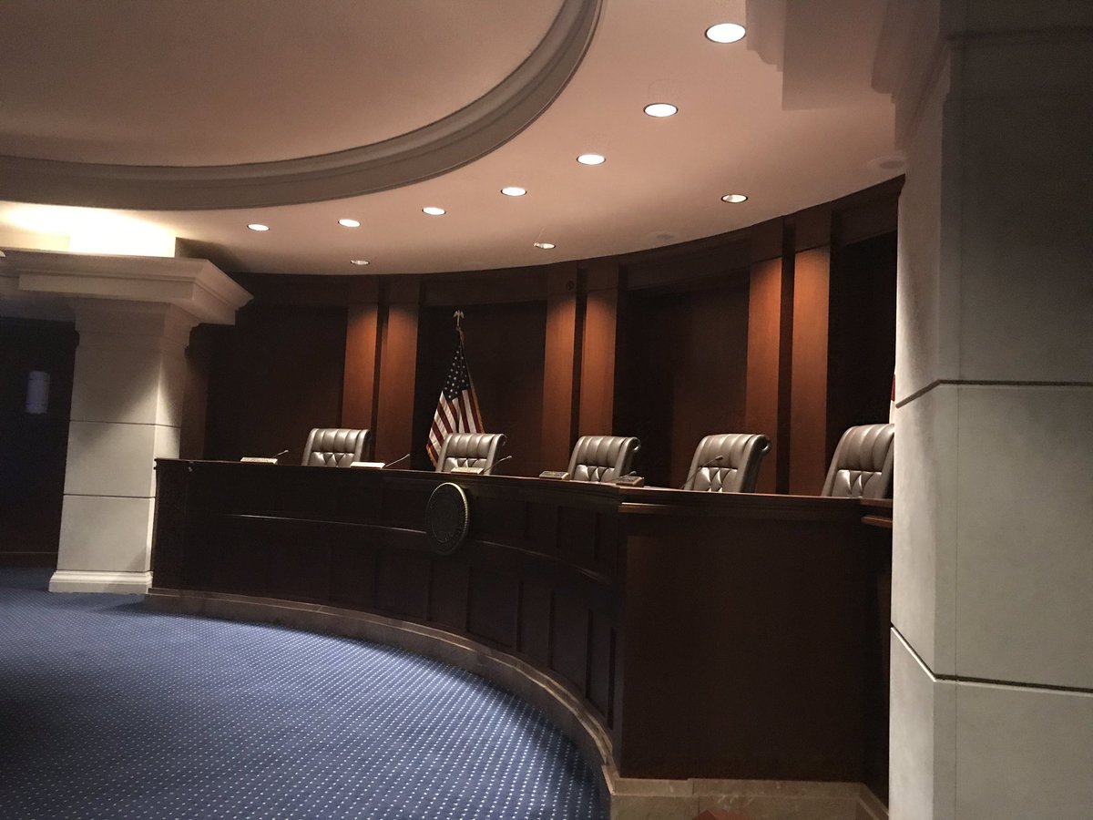 The renovations on the Alabama Court of Criminal Appeals courtroom are complete. ✅ Yes, it has that new car smell. #appellatetwitter