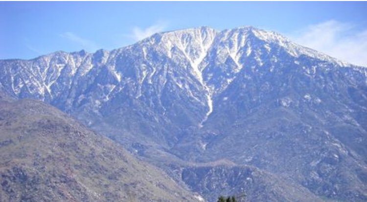 RobertCanary's tweet photo. @tristanrogers The beautiful San Jacinto mountain that rises over Palm Springs as seen from Desert Hot Springs, just on the other side of the 10 freeway. Tristan, have you driven Dillon Road yet? https://t.co/MqUPM5Xmfb