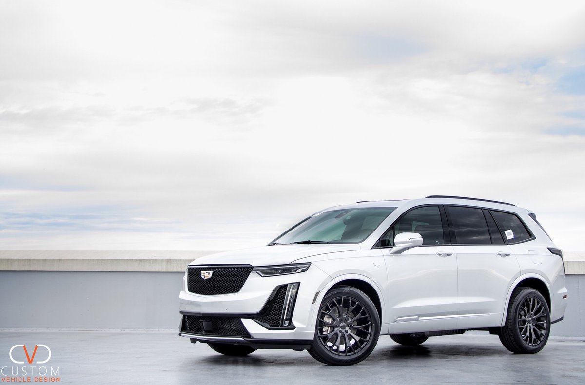 CVDAuto's tweet photo. 2019 Cadillac XT6 with Gloss Black Vogue VT383 wheels and Vogue Signature V SCT2 Tyres, done by Custom Vehicle Design. What are you waiting for? Customize your vehicle with CVD today! ⠀
. ⠀
. ⠀
#2019 #Cadillac #XT6 #CadillacXT6 #Vogue #VT383 #CVD #CVDauto #CustomVehicleDesign https://t.co/45zgxqg2wp