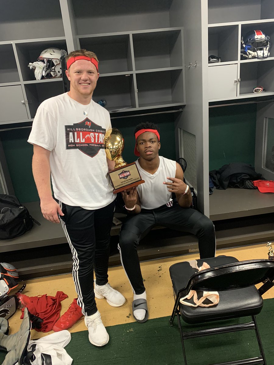 Had an awesome time playing in the Hillsborough East vs. West All Star Game <a href="/sca_football/">SCA Football</a> <a href="/BigCountyPreps1/">BCP SPORTS</a> EAST 4 LIFE💯💯