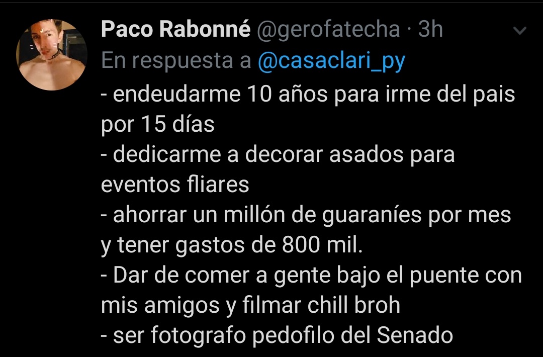 casaclari_py's tweet image. FELICIDADES @gerofatecha , nosotros te apoyamos con tus sueños y metas, un Antilunero con sabor a metas 2020😍🙌