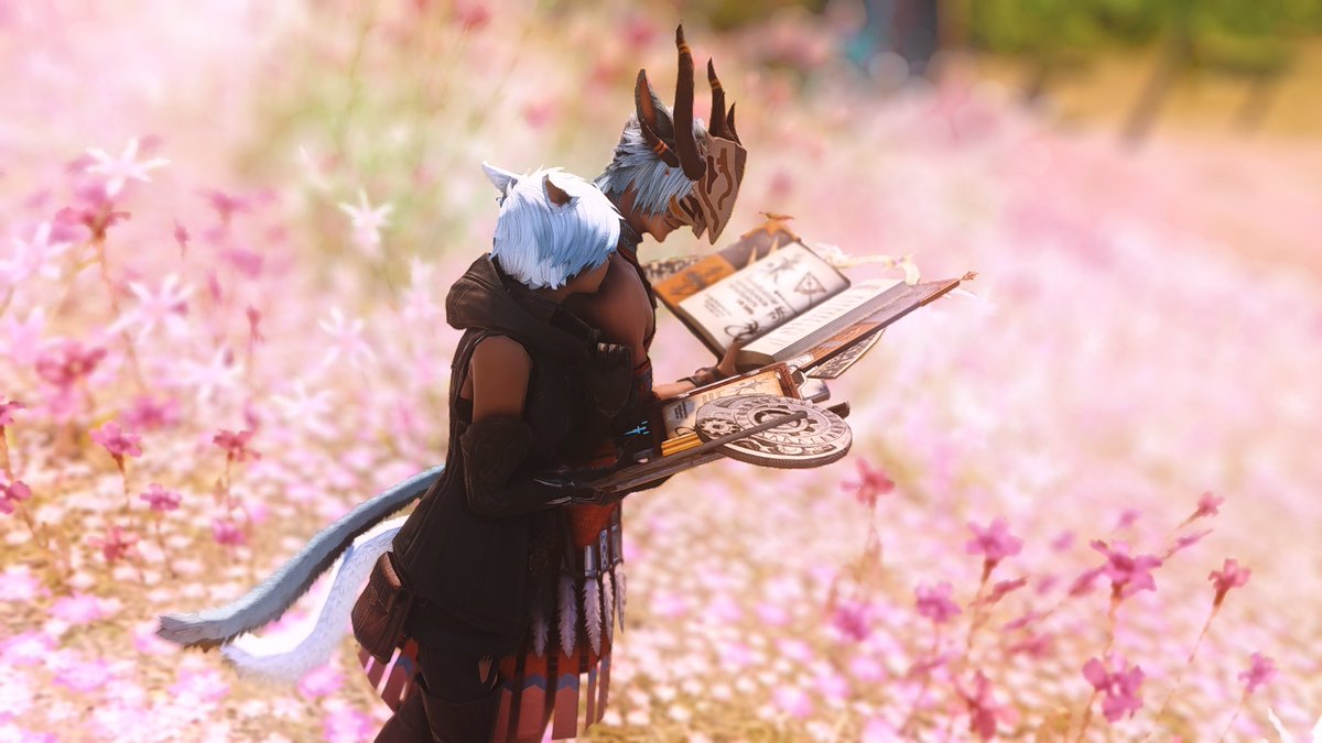 Teach me your magic, please. ✨ #GPOSERS #FFXIV #ffxivsnaps #malemiqote #miqotegirl #NenekoColorS #summoner