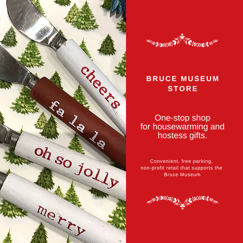 thebrucemuseum's tweet photo. The Bruce Museum Store is fully stocked for the holiday season.  Open Tuesday - Sunday 10 am - 4:30 pm., Monday, December 16, 10 am - 3 pm, Monday, December 23, 10 am - 3 pm. #GreenwichCT #FairfieldCounty https://t.co/Z8kU2GVKoq