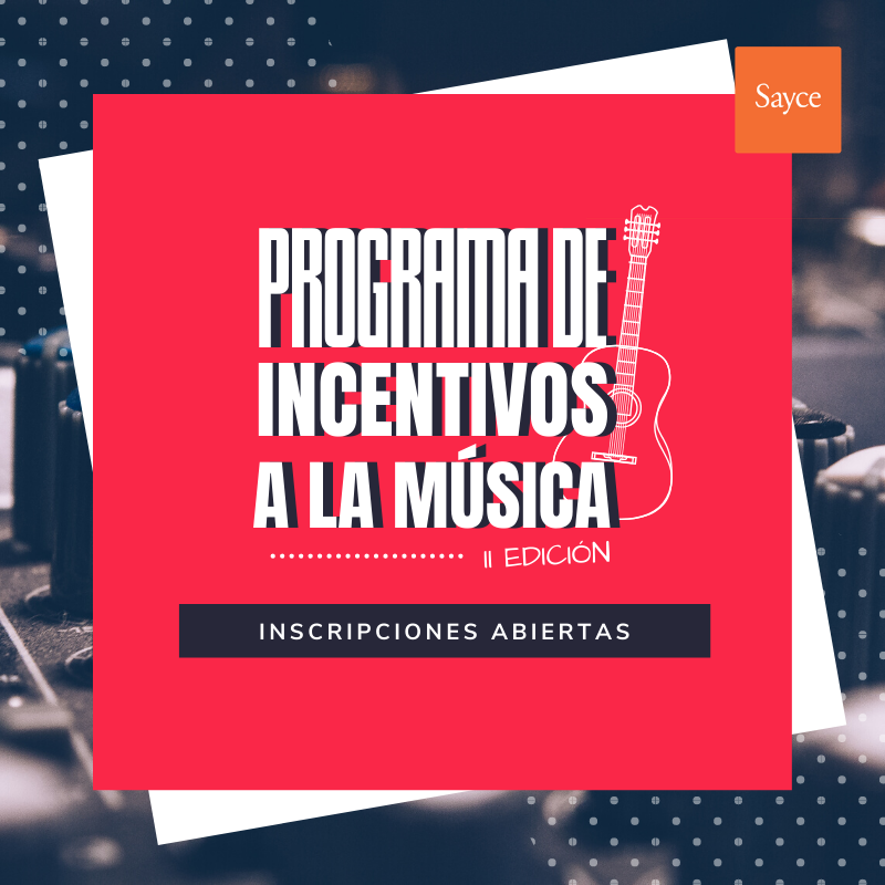 sayceoficial's tweet photo. ¡INSCRIPCIONES ABIERTAS! 🙌🏼🔥
▪Entra a https://t.co/2DzgqweEvB
▪Sección socios.
▪Programa de Incentivos a la Música.
▪Revisa las bases y asegúrate que cumples todos los requisitos.
▪Llena el formulario y ¡listo!
Fecha límite de inscripción: 31 de enero 2020 🙌🏼😎
#PIM2019 https://t.co/70JaerUhed