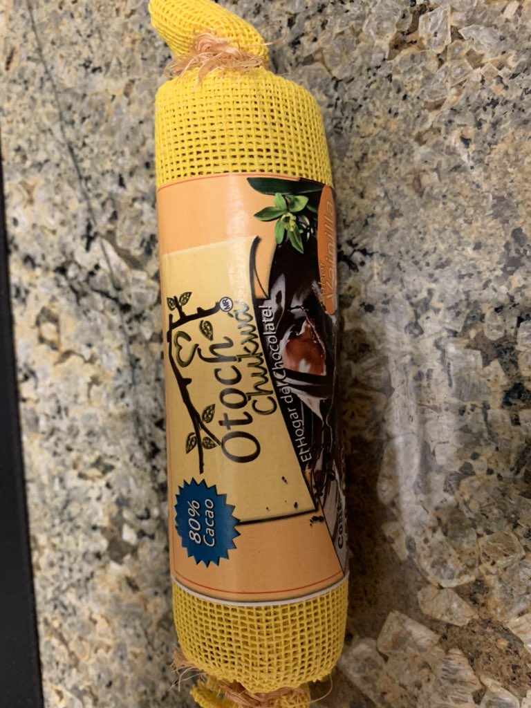 AAPGPresident's tweet photo. More chocolate from my AAPG travels. This from Mexico. https://t.co/P2GzrVpshu
