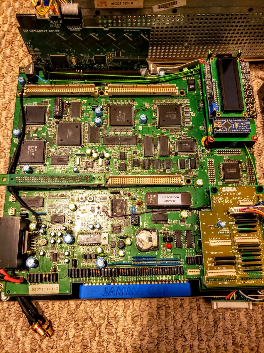 psykomantis's tweet photo. #Tomorrow on NO EMULATION, it's DIE HARD #Arcade Night! I'll be playing ALL THREE "Dynamite Deka" games on their original #Sega hardware! The ST-V, Naomi, and a #real Model2 !!! The #Twitchstream starts at 8PM central on https://t.co/dm5dWOPTVh
#Twitch #ArcadeStream #RetroGaming https://t.co/ibDtFmebpH