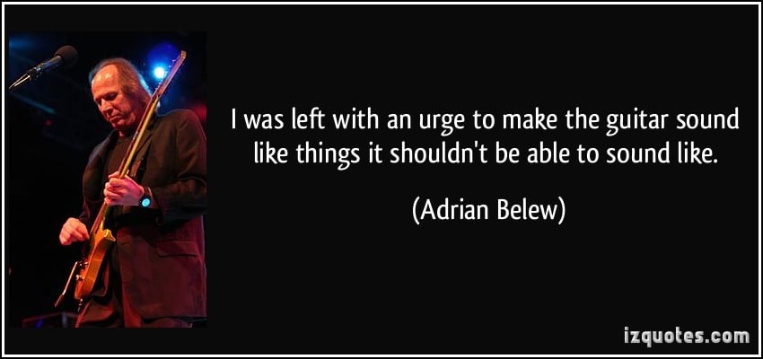 Wishing a very happy 70th Birthday to the great Adrian Belew, who was born in Covington, Kentucky Dec. 15, 1949. 