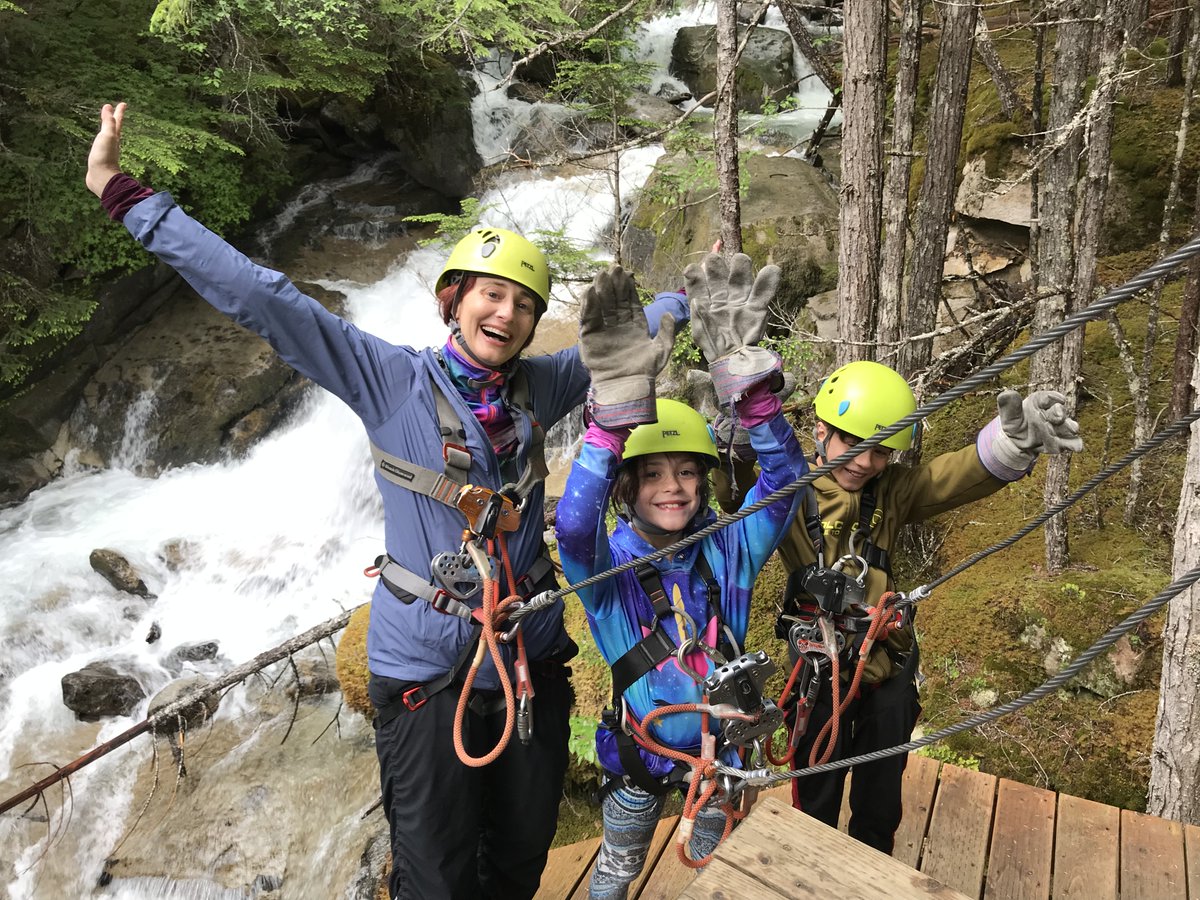 skagway_alaska's tweet photo. A6. Ziplining! Racing down Skagway’s Grizzly Falls zipline with #AlaskaX is a great adrenaline rush. #TravelAlaskaChat https://t.co/pQrLM1v3VK