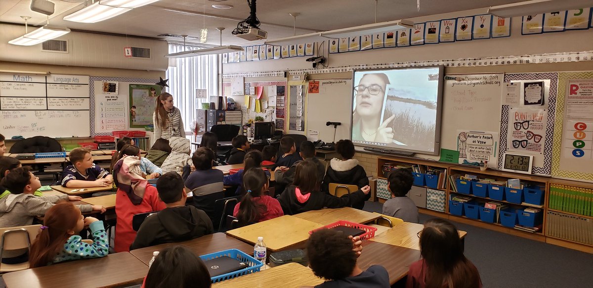 _dntaylor's tweet image. Had a great presentation about Ecosystems from the @beanmuseum in  Ms. Monson's 4th grade class. @Missmonson1