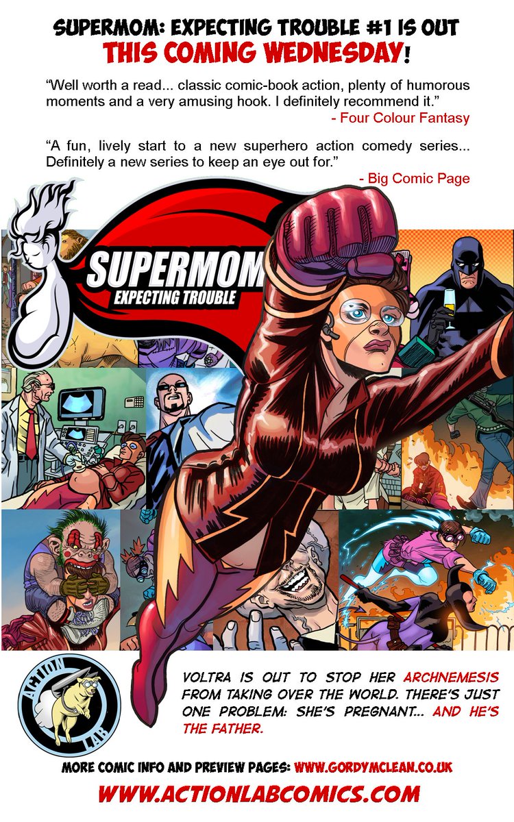 scripted_rants's tweet image. Supermom #1 hits the shelves on wednesday. If you see it please consider picking it up. We've put so many hours into it and truly believe it's worth your time and money.

 A preview pack including story pages: mediafire.com/file/57986rnlg…

 More info: gordymclean.co.uk

#comics