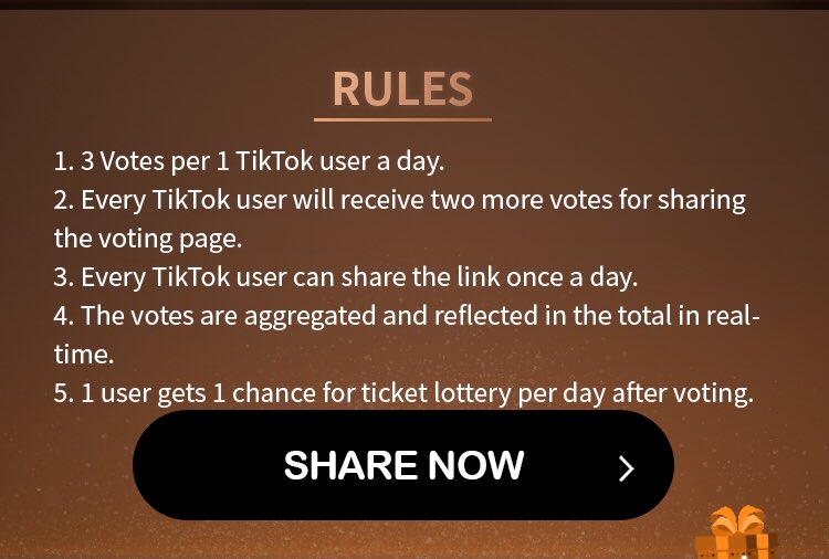 Got7VoteSquad's tweet photo. [GDA]

Ahgases, 10 days left to vote 🚨

Please download the TikTok app &amp; vote. It’s easy, let’s get it!

#GOT7 @GOT7Official https://t.co/2dNZZMYyBl