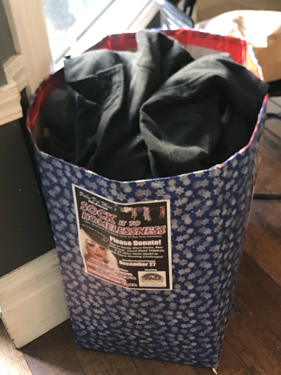 TheGlamazonPDM's tweet photo. Thank you to Castro Country Club for supporting my 5th-Annual #SockItToHomelessness Drive to support SF Night Ministry. Pop by 4058 18th St. to drop off your donations. https://t.co/ax9OAvNt8M