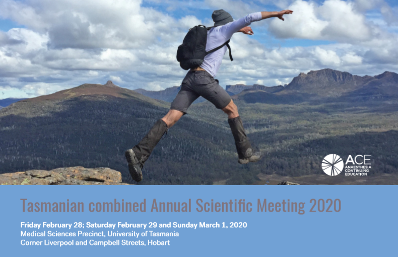 TAS Combined Annual Scientific Meeting 2020. 29 Feb - 1 Mar 2020, the Medical Science Precinct. Enjoy the international, national and local speakers, the weather, the food, the location - all combined with opportunities to socialise and relax. <a href="/ANZCA/">ANZCA</a> 
anzca.edu.au/about-anzca/co…