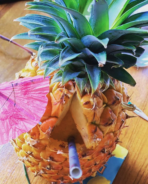 Cheers to having the kind of day you deserve to have! 🍍 
📷 : Instagram user <a href="/wscharer/">Whitney Scharer</a>