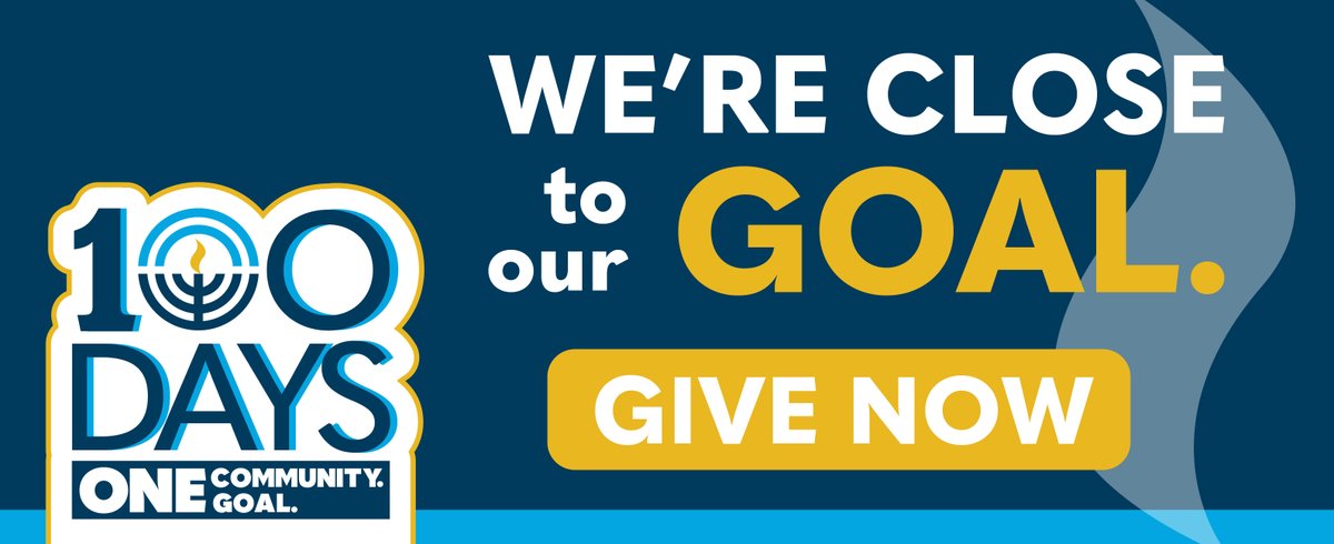 There are only 7 DAYS left in the #JFSA100days campaign! Help us secure the future of our #Jewish community. Make your #gift today - bit.ly/2kovdkE