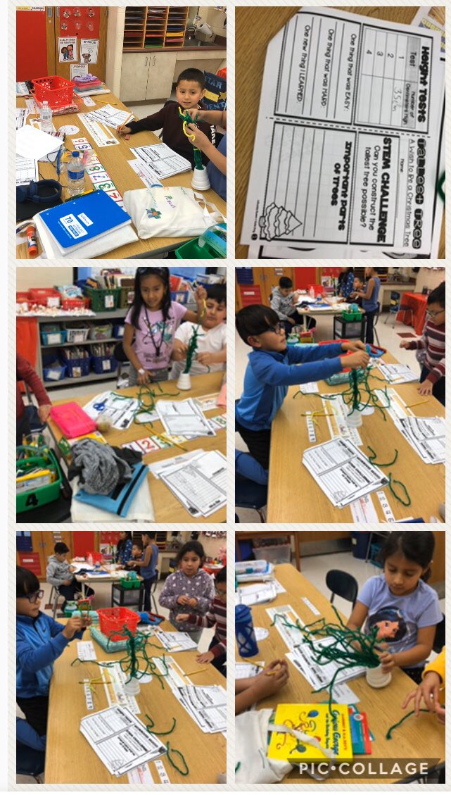 Creating the tallest tree. #stem #holidays #teamwork <a href="/CanaanSchool/">Canaan Elementary Sc</a> @PatMedSchools