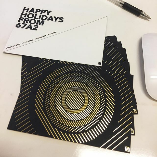67a2's tweet photo. Shippin’ out some holiday cheer #holidaycards #marketing #architecture #webdesigner https://t.co/YSc3UHq3un