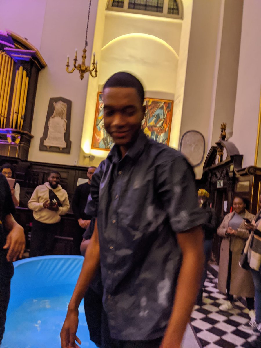 OFFICIALBRLY's tweet photo. I GOT BAPTISED YESTERDAY!

GOTTA THANK MY FATHER FOR BRINGING ME ON THIS WAVY JOURNEY!

AND MY @imprintldn FAMILY FOR HOLDING IT DOWN! •CHRISTSOLIDER4L• 🙏🏾🏆 https://t.co/AWljd2Gssz