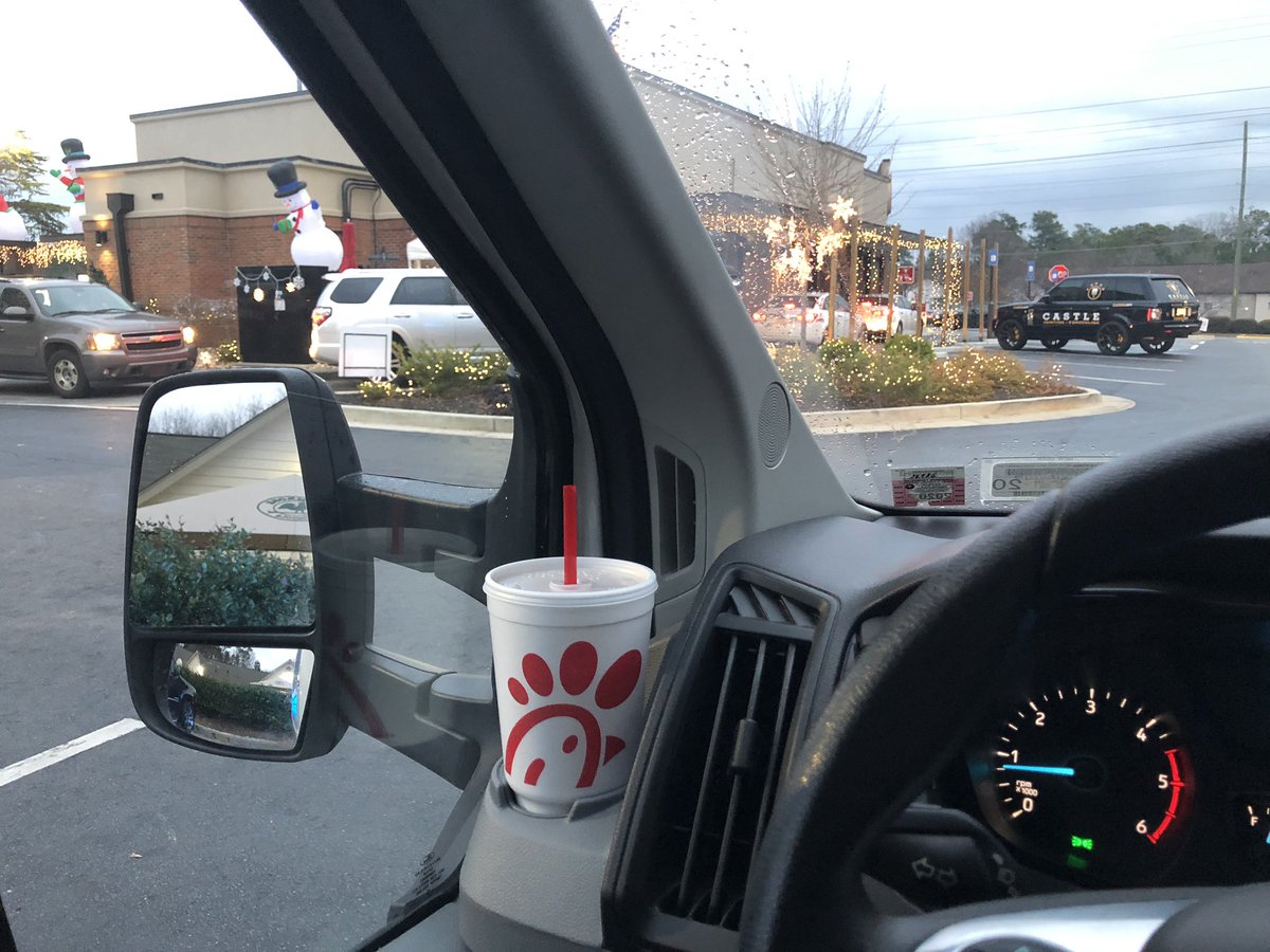 FINALLY they get me some Chick-fil-a!  #sweettea #MondayMotivation  #RBM #DAV