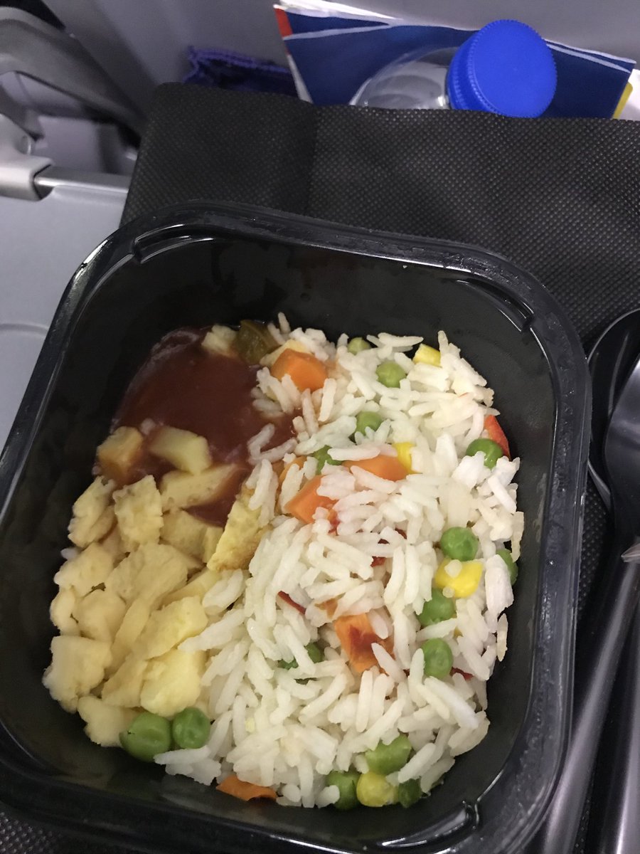 Ketwaru4's tweet photo. β¦@KLMβ© only one thing to do inflight when you #reallyreallyreally donβt like peas or cornπ Luckily I had some nice fish in #Madridπ https://t.co/NolZOEPzLx