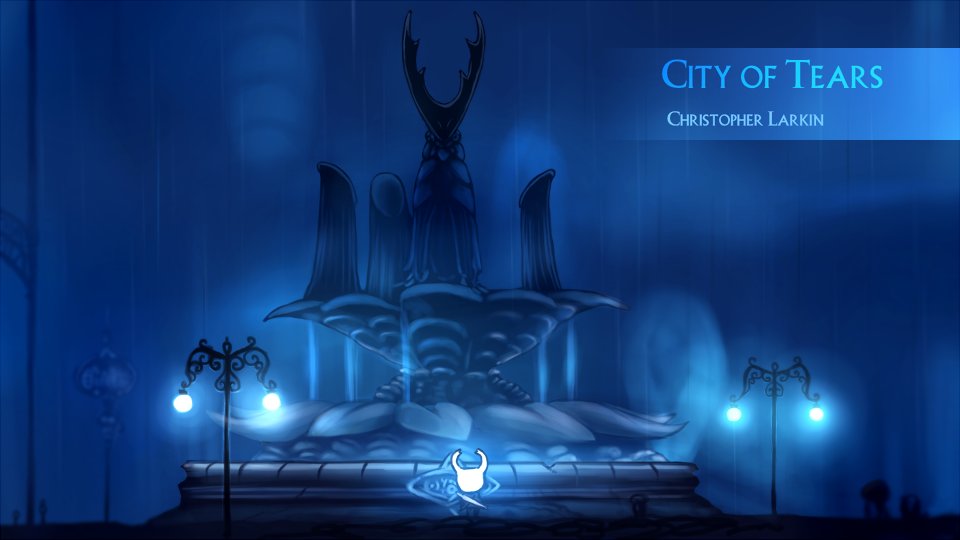 Here it is! For <a href="/MultiplayerVG/">Multiplayer Charity</a> 5: "Connection", here's "City of Tears" from Hollow Knight, by <a href="/composerlarkin/">Christopher Larkin</a>

youtu.be/50VpHZjp8Uk