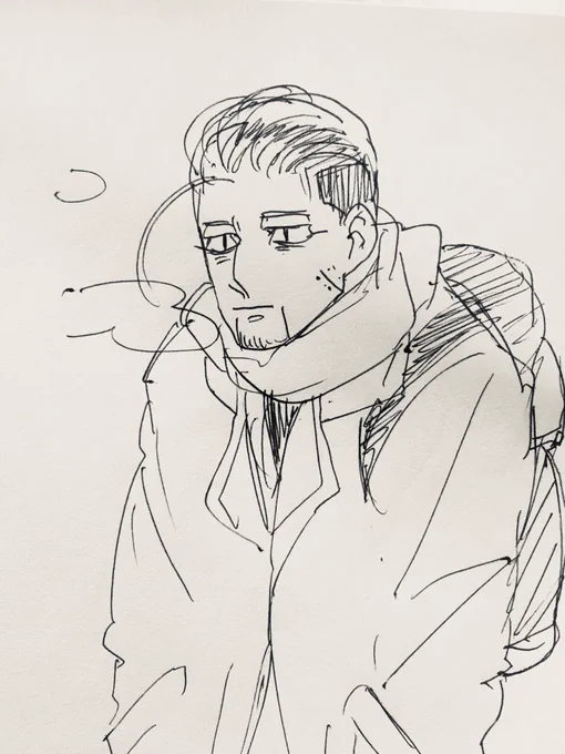 朝の一発描き
さむがりのすけ 