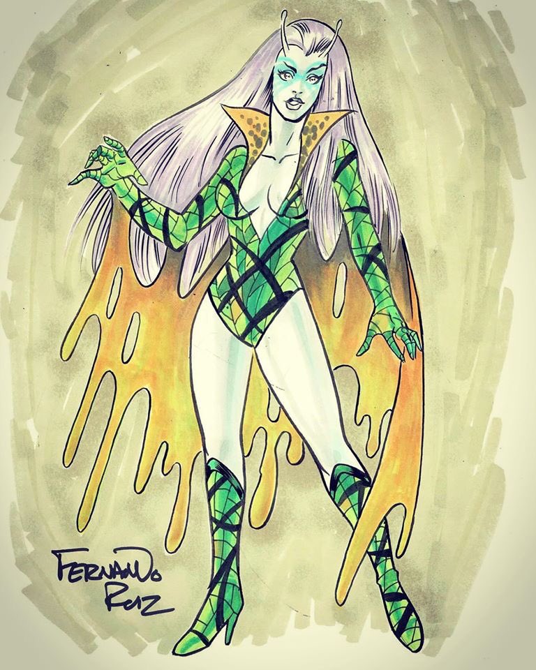 JasPosey's tweet photo. My acquisition of Infectious Lass by Fernando Ruiz #FernandoRuiz #ArtPurchase #PurchasedArt #InfectiousLass #DruraSehpt #Somahtur #LoSH #LegionofSubstituteHeroes #LegionofSuperHeroes #art #illustration #comicart #comicbookart #DCComics #DCComicsArt #LegionofSuperHeroesArt https://t.co/5ayJuFi1zj