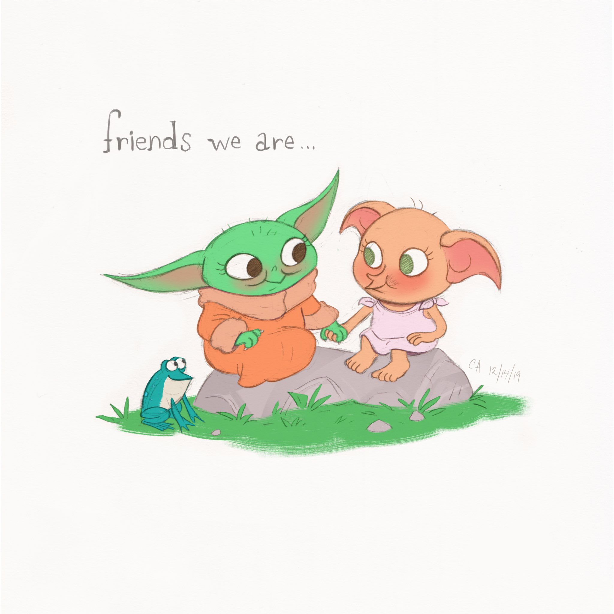 Claire Almon En Twitter Baby Yoda Bandwagon Part 2 Baby Yoda Got Me Thinking What If There Was A Baby Dobby And What If He And Baby Yoda Were Friends So Here Claire Almon En Twitter Baby Yoda Bandwagon Part 2 Baby Yoda Got Me Thinking What If There Was A Baby Dobby And What If He And Baby Yoda Were Friends So Here
