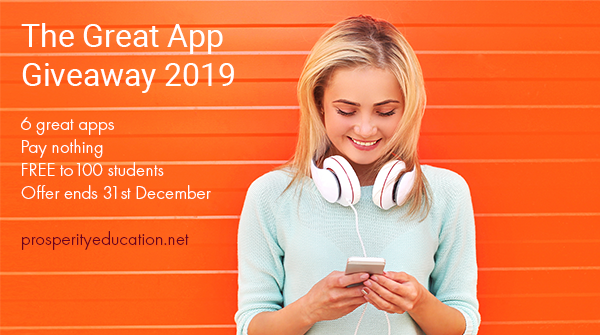 To celebrate 200,000 downloads, we're giving away 100 of each of our apps before the end of the year - just tell us which one you'd like!

prosperityeducation.net/the-great-app-…