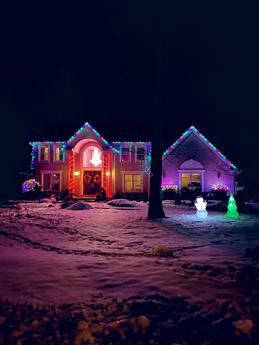 My Christmas lights are done!!!