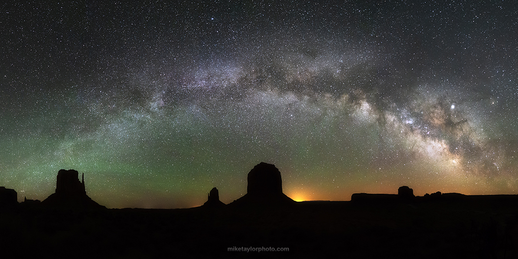 Join us May 24-27, 2020 in Monument Valley to capture images like this pano of the Milky Way arching over the Mittens and Merrick Butte - only 2 spots left!

bit.ly/2020Workshops

#nightphotography 

<a href="/StormHour/">#StormHour</a> <a href="/ArizonaTourism/">Visit Arizona</a> <a href="/ThePhotoHour/">#ThePhotoHour</a> <a href="/NorthLightAlert/">Northern Lights Now</a> <a href="/EarthandClouds/">Earth and Clouds</a>