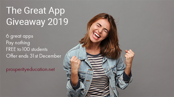 To celebrate 200,000 downloads, we're giving away 100 of each of our apps before the end of the year - just tell us which one you'd like!

prosperityeducation.net/the-great-app-…
