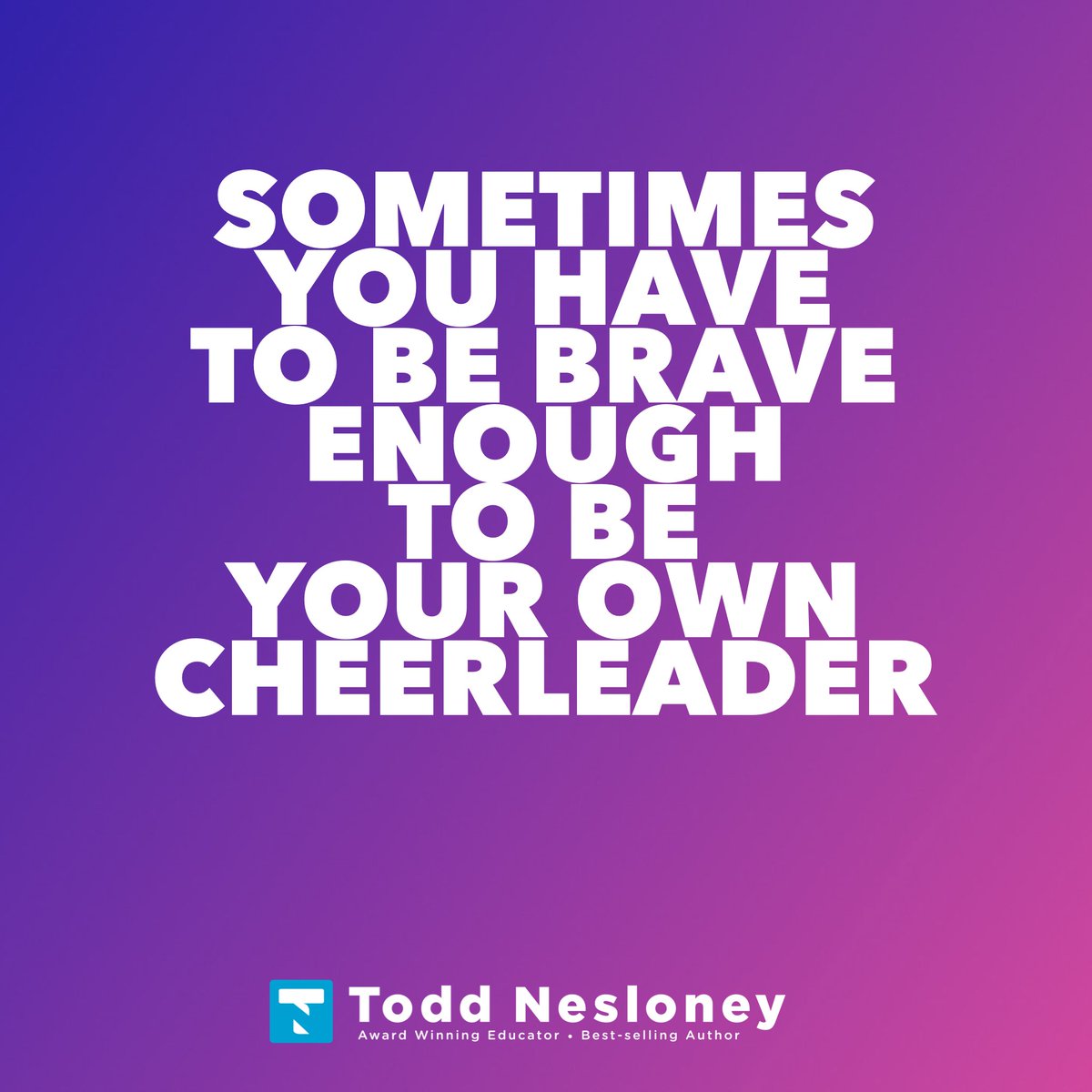 Don’t sit around waiting for someone to tell you that you’re good enough. Sometimes you have to be brave enough to be your own cheerleader. 

#TellYourStory