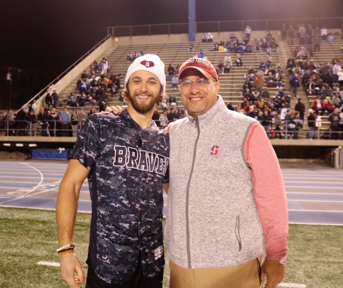 edwardtorre's tweet photo. One of Bosco's best from the Class of 2019, @C_bowman9, came home to support his junior brothers & #BoscoFootball. #BraveToCardinal #HitMe
He brought it & the Braves took it‼️ 💍🏆
#CIFStateChampions #NationalChampions #EarnedNotGiven
@BKwrStanford
@boscofootball https://t.co/8MWFaO99ac