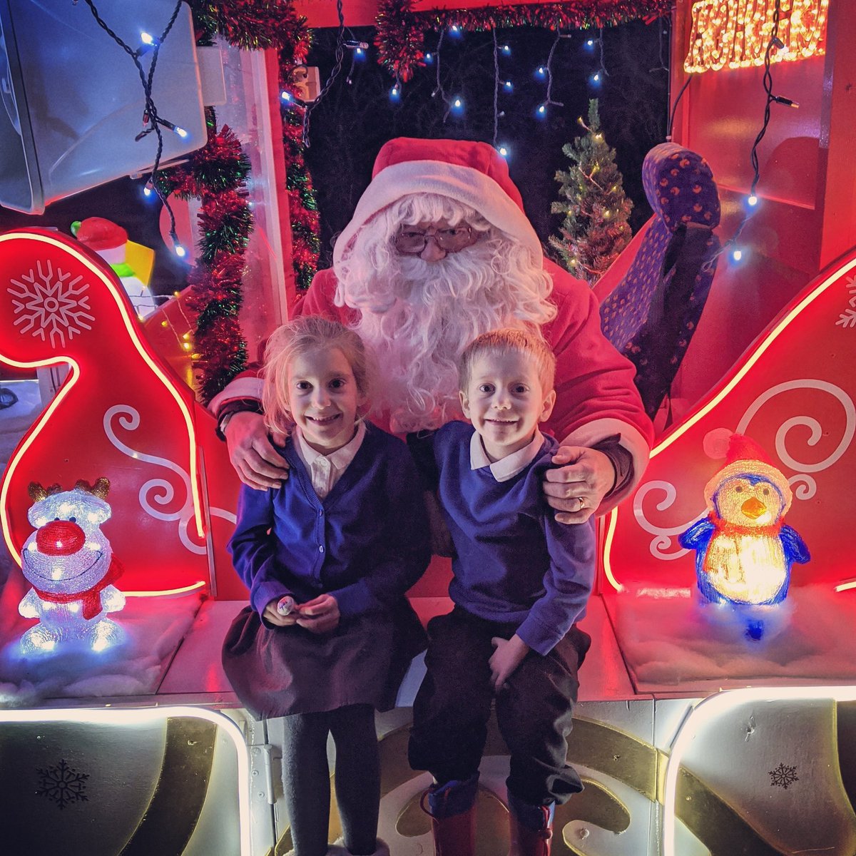 Santa came down our street and knocked on the door. Kids thought it was brilliant and even got to sit on his sleigh.
Sadly Keira may has sickness bug so had to wave from the window xx
#santa #christmas #mykidsaremyworld #brotherandsisterlove