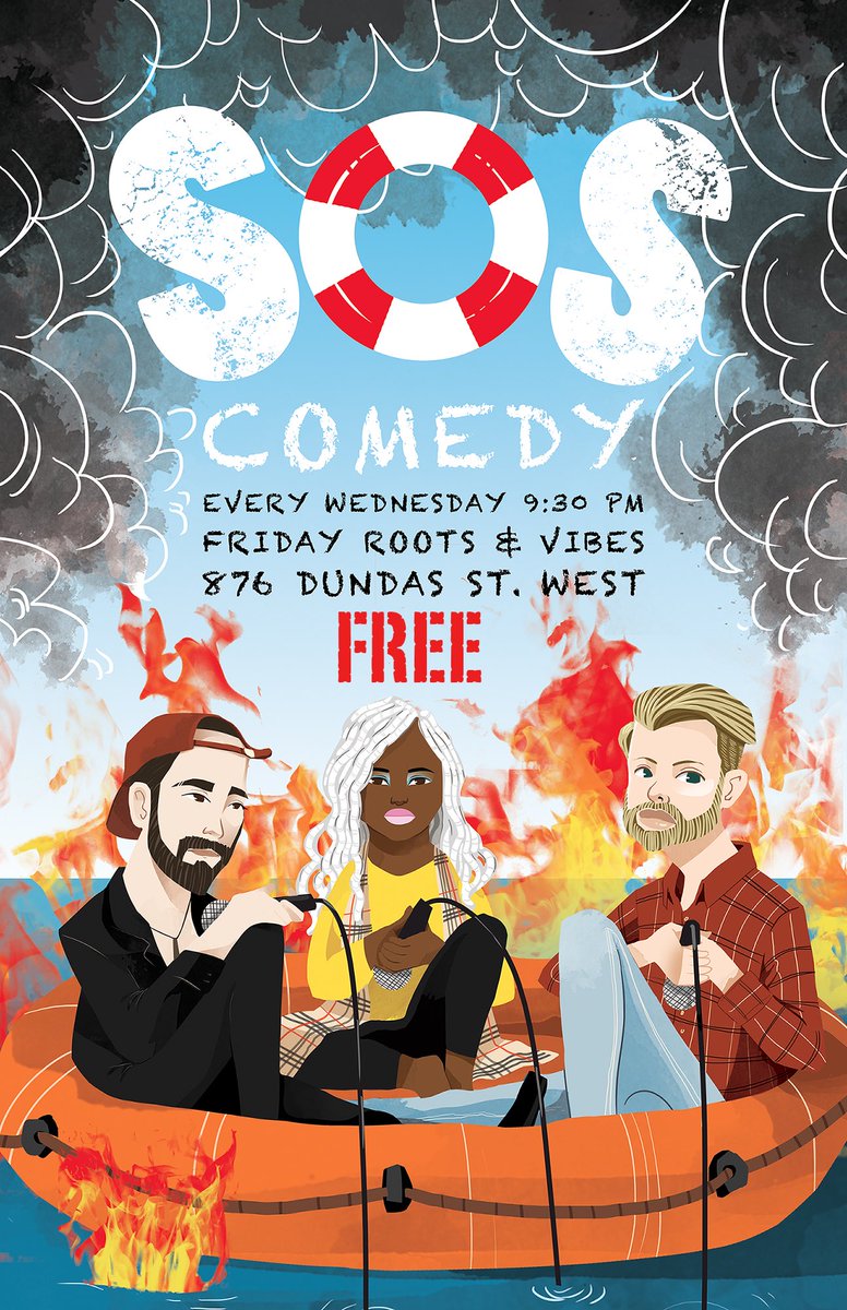 WEDNESDAY!

Get into egg nog season and show the haters that you don’t just drink PBR. After you finish wrapping all of your gift cards because you’ve given up on sentimental gifts, pop your little head to this CLASS show featuring a lineup of Toronto’s finest comics! NO COVER!!!