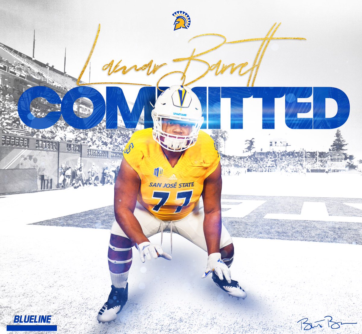 6FigureBaby's tweet photo. #AG2G COMMITTED!! All it took was one visit, Thanks for the love showed to me and my family for the past few months and on, and for advice from people I consider fam. For the next 2-3 years...San Jose St. Against the World!🖤💯😈 #GODSTIMING #SpartanUp #ShieldTheBay #6FigureBaby https://t.co/ySfn7bgaeq