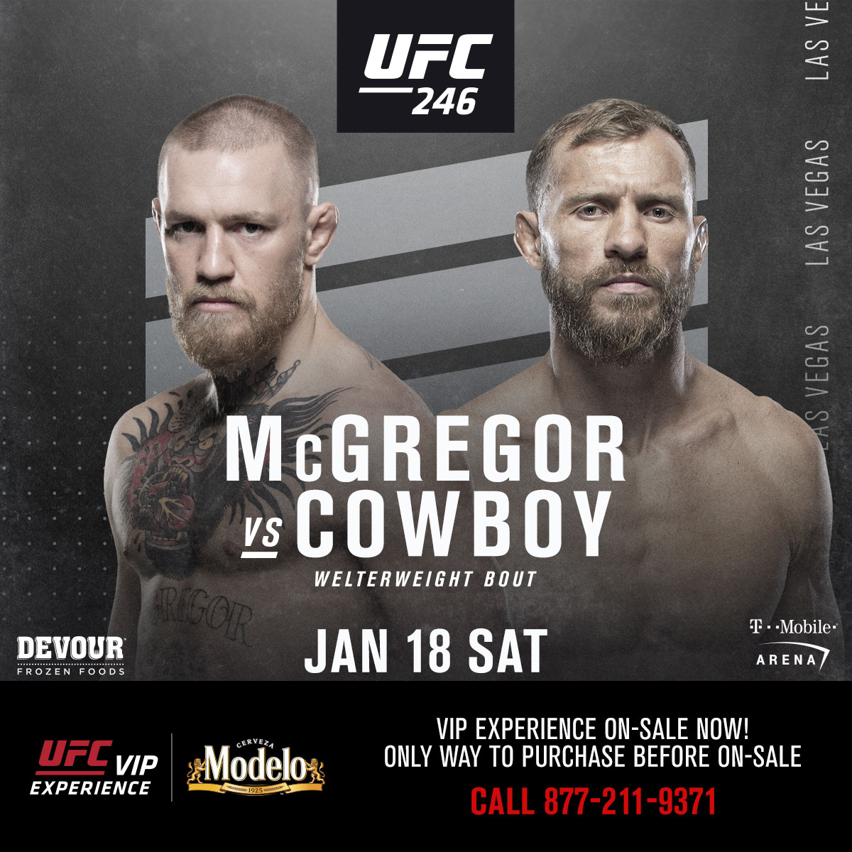 ufc's tweet photo. The only way to get #UFC246 tickets today! 👀

Grab your seats before Friday's on-sale ➡️ https://t.co/FRuDyqaUZG https://t.co/ArLPysxSvV