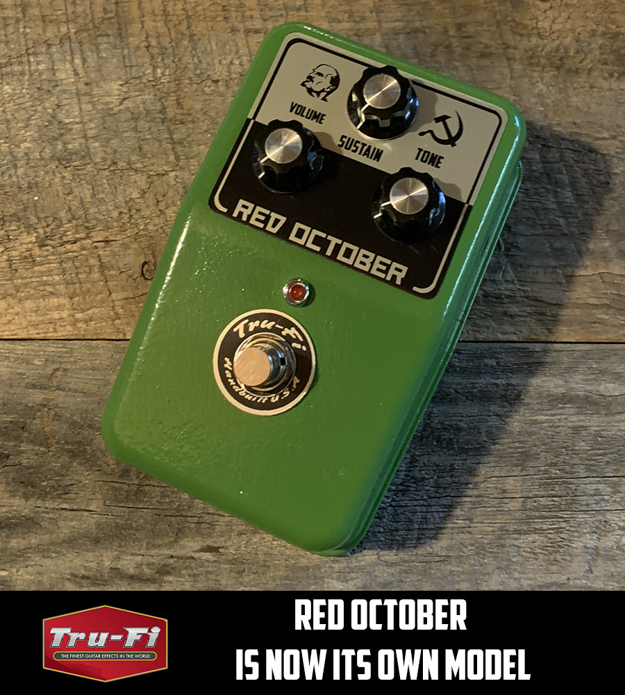 FiPedals's tweet photo. Tru-Fi Pedals : The Floyd Fuzz always came with a Red Army option, but I made it's own model for the late 80s Big Muff/Smashing Pumpkin sound.  This will come on line tomorrow so order up - The Fuzz Life https://t.co/hcxSKxNzNE #smashing #bigmuff #floydfuzz #tru_fi_pedals https://t.co/6EMidWjfvJ