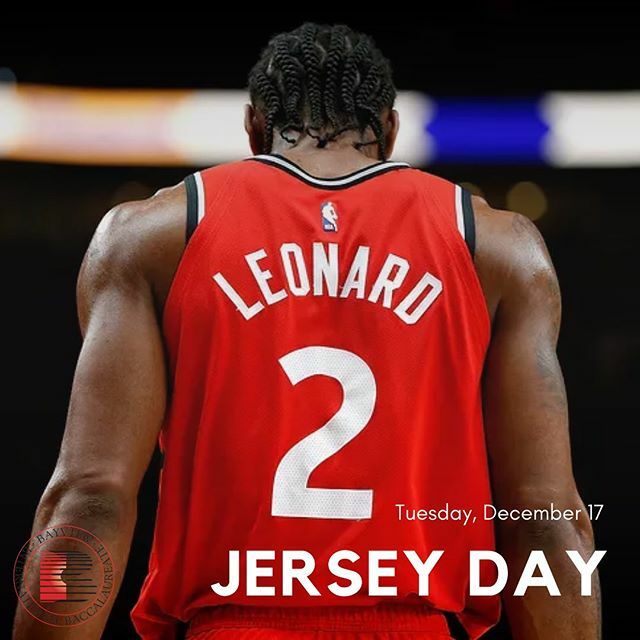 Raptors vs Golden State? Habs vs. Leafs? Day 2 of Spirit Week is JERSEY DAY! Come to school dressed in your favourite jersey - major sports team or even your own! Whether it may be a slam dunk, a home run, or even a touchdown, we can’t wait to see what a… ift.tt/2suzPJU
