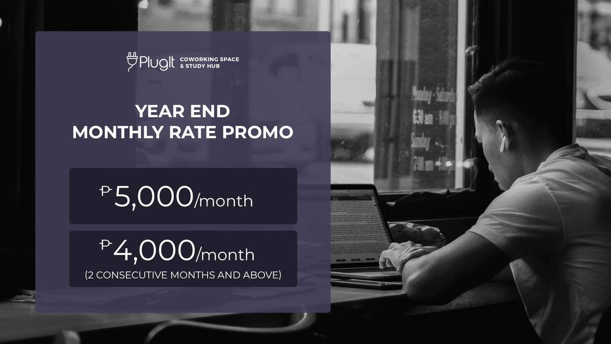 plugit_ph's tweet image. Get the most out of your holiday study time and grab our monthly subscription before the year ends!

You can check out our holiday schedule on the next post. 🎄