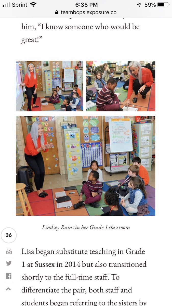 MrsRoberts777's tweet photo. Throwing in back to a year ago!!!:) #teambcps #sussexducks #facesoftheweek #bcpsSisters @MissLinsey1  @bcpstv @TowsonU @TowsonCOE #ProudTeacher #proudsister https://t.co/CfMVcDxKSg
