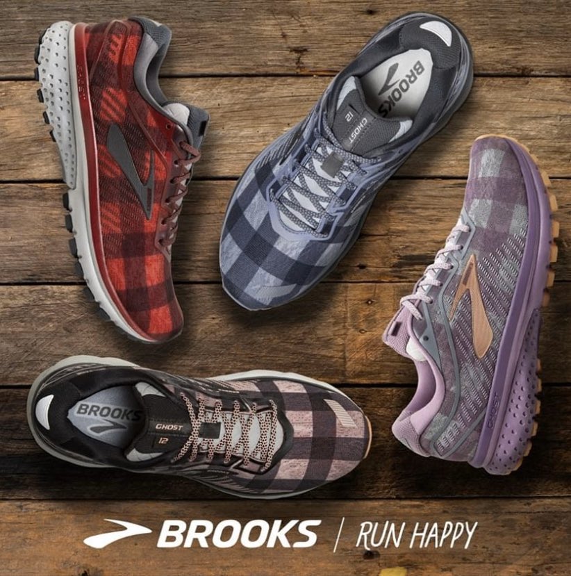 brooks ghost 12 plaid