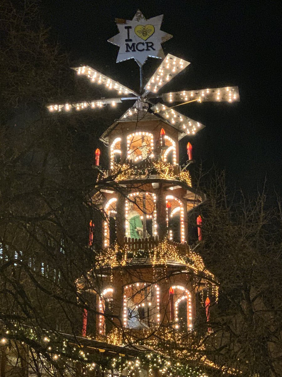Lovely day in Manchester looking around the Christmas markets 🎁🍷🎅