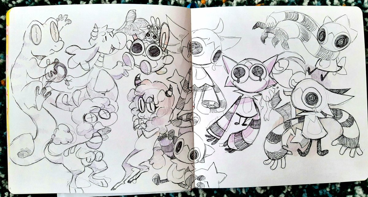 Some sketchbook draws 