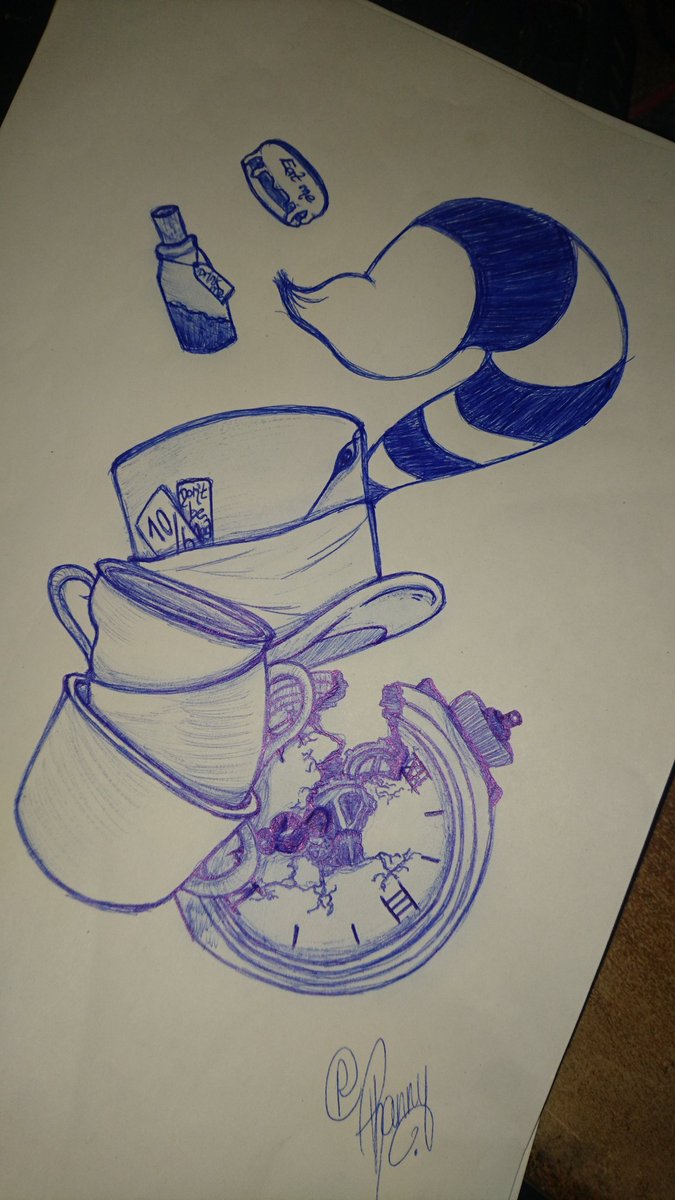 Wenn man nicht schlafen kann, dann kitzelt dat Phanny ein wenig.. 😅
Als Anstoß war ein Bild von einer kaputten Taschenuhr