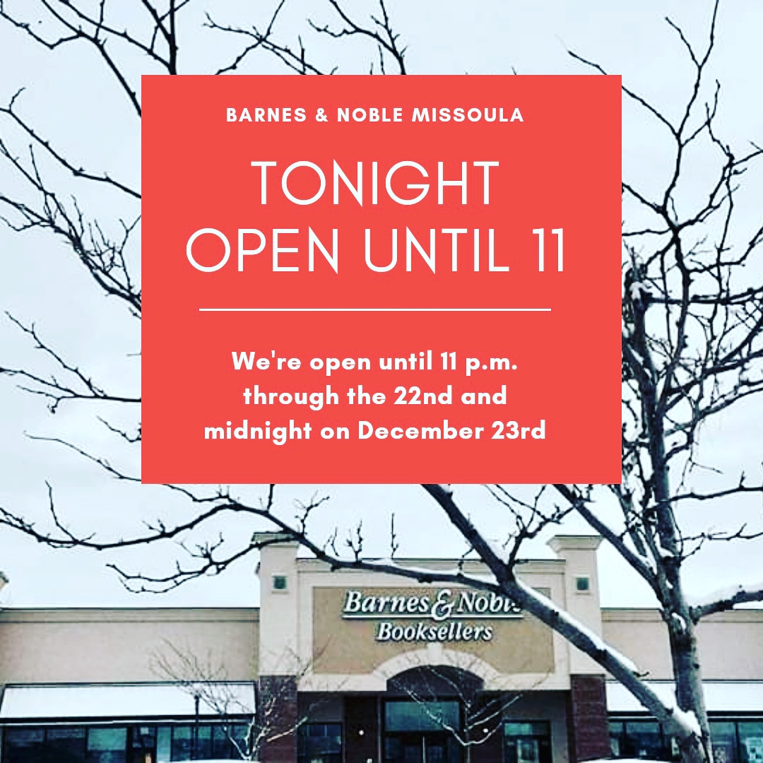 Barnes Noble Bnmissoula Twitter